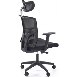 Fotel komputerowy ergonomiczny z regulacją Mason czarny Halmar