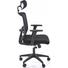 Fotel komputerowy ergonomiczny z regulacją Mason czarny Halmar