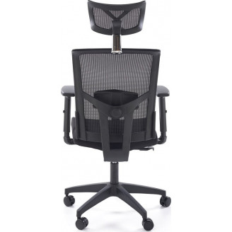 Fotel komputerowy ergonomiczny z regulacją Mason czarny Halmar
