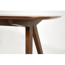 Stół z fornirowanym blatem Miguel 160x90cm orzech Halmar