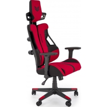 Fotel komputerowy z regulacją Nitro II czerwony / czarny Halmar