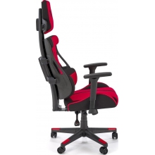 Fotel komputerowy z regulacją Nitro II czerwony / czarny Halmar