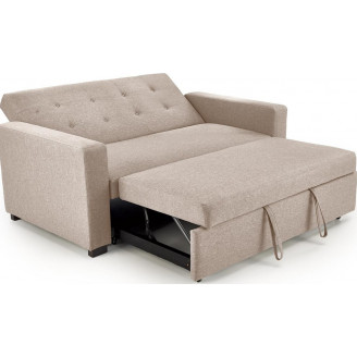 Sofa rozkładana tapicerowana Paulinio 170cm beżowa Halmar