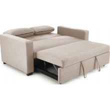 Sofa rozkładana tapicerowana Paulinio 170cm beżowa Halmar