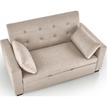 Sofa rozkładana tapicerowana Paulinio 170cm beżowa Halmar