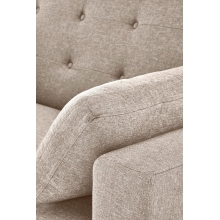 Sofa rozkładana tapicerowana Paulinio 170cm beżowa Halmar