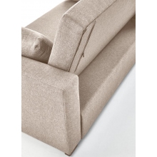 Sofa rozkładana tapicerowana Paulinio 170cm beżowa Halmar
