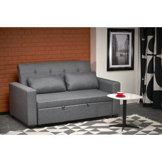 Sofa rozkładana tapicerowana Paulinio 170cm popiel Halmar