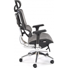 Fotel ergonomiczny regulowany Ethan popielaty Halmar