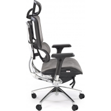 Fotel ergonomiczny regulowany Ethan popielaty Halmar