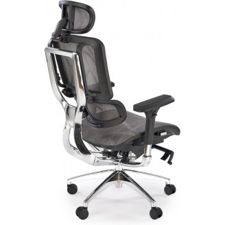Fotel ergonomiczny regulowany Ethan popielaty Halmar