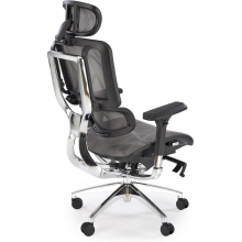 Fotel ergonomiczny regulowany Ethan popielaty Halmar