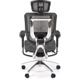 Fotel ergonomiczny regulowany Ethan popielaty Halmar