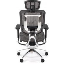 Fotel ergonomiczny regulowany Ethan popielaty Halmar