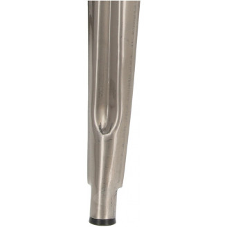 Hoker metalowy Paris 75 metaliczny D2.Design do kuchni, restauracji i baru.