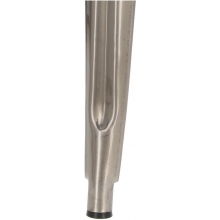 Hoker metalowy Paris 75 metaliczny D2.Design do kuchni, restauracji i baru.