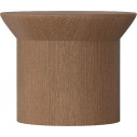 Stolik boczny fornirowany Lulu 48cm orzech OL Home