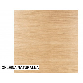 Stół kwadratowy Puro Signal | Laminat dąb/czarny | 60x60