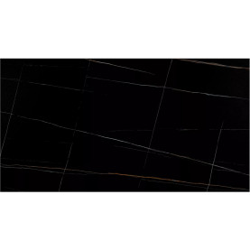 Stół nowoczesny rozkładany Genesis 160-220x90cm czarny efekt marmuru / czarny / jesion Signal 2