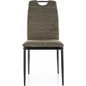 Krzesło tapicerowane z rączką Rip Brego oliwkowe Signal