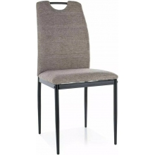 Krzesło tapicerowane z rączką Rip Brego beżowe Signal