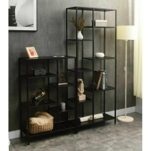 Regał loft na nóżkach Costa 178x70cm czarny Signal
