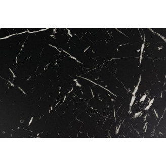 Stolik kwadratowy Barossa 40x40cm czarny marmur / czarny Actona