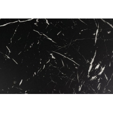 Stolik kwadratowy Barossa 40x40cm czarny marmur / czarny Actona