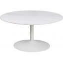 Stolik ceramiczny na jednej nodze Malta 60cm biały Actona