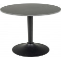 Stolik ceramiczny na jednej nodze Malta 60cm czarny Actona