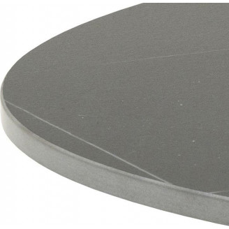 Stolik ceramiczny na jednej nodze Malta 90cm czarny Actona