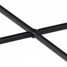 Stolik okrągły marmurowy Avila 52cm H40cm czarny marmur / czarny Actona