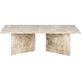 Stolik marmurowy Vega 140x70cm beżowy Actona 2