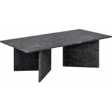 Stolik marmurowy Vega 140x70cm brązowy Actona