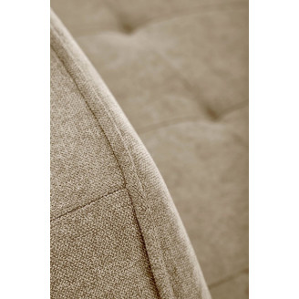 Sofa 3 osobowa rozkładana na nóżkach Carlito 173cm beżowa Halmar
