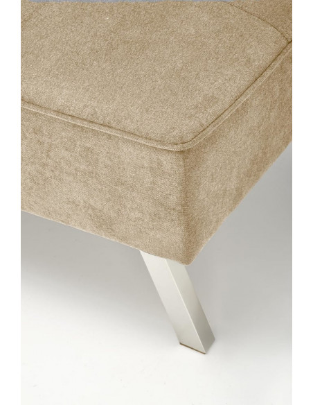 Sofa 3 osobowa rozkładana na nóżkach Carlito 173cm beżowa Halmar