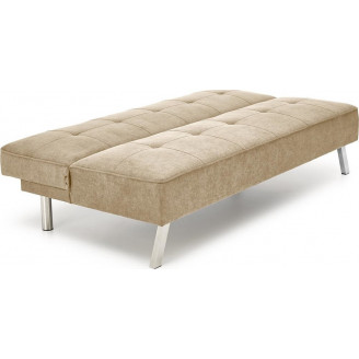 Sofa 3 osobowa rozkładana na nóżkach Carlito 173cm beżowa Halmar