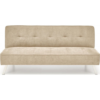 Sofa 3 osobowa rozkładana na nóżkach Carlito 173cm beżowa Halmar