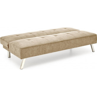Sofa 3 osobowa rozkładana na nóżkach Carlito 173cm beżowa Halmar