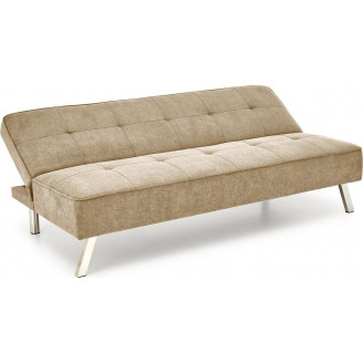 Sofa 3 osobowa rozkładana na nóżkach Carlito 173cm beżowa Halmar