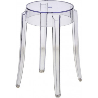Taboret przezroczysty Duch | D2 Design - Kup teraz!