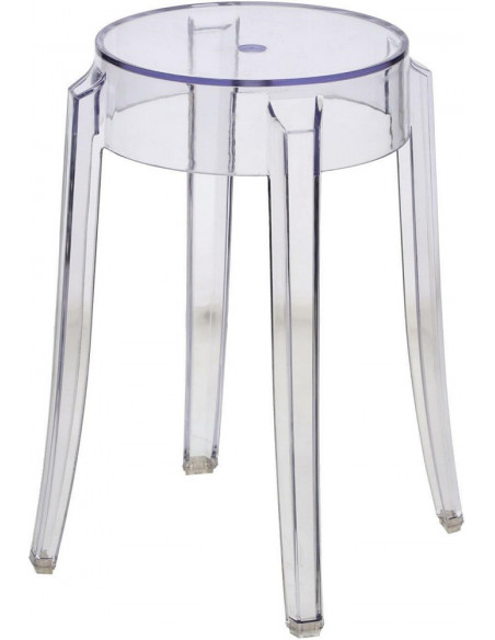 Taboret przezroczysty Duch | D2 Design - Kup teraz!
