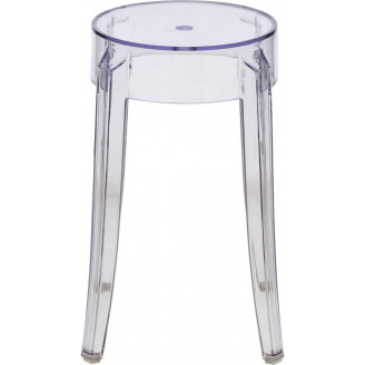 Taboret przezroczysty Duch | D2 Design - Kup teraz!