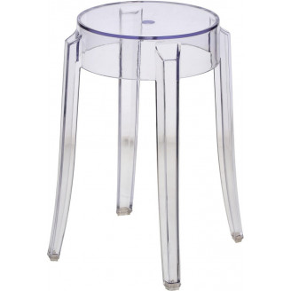 Taboret przezroczysty Duch | D2 Design - Kup teraz!