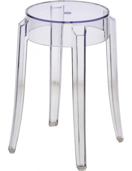 Taboret przezroczysty Duch | D2 Design - Kup teraz!