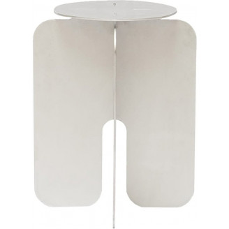 Stolik boczny metalowy Object104 40cm surowe aluminium NG Design