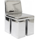 Krzesło designerskie Object106 efekt lustra NG Design