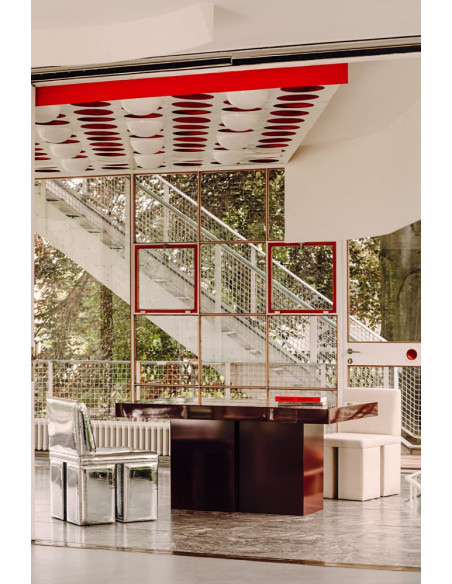 Krzesło designerskie Object106 efekt lustra NG Design