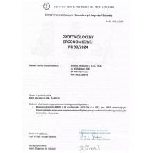 Fotel z regulacją podłokietników i zagłówkiem Q-406 M czarny Signal