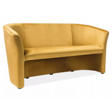 Sofa 3-osobowa welurowa TM-3 Velvet 160cm curry Signal